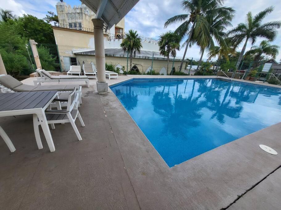 3 Rooms House At Side Of The Lagoon Cancun Exterior photo
